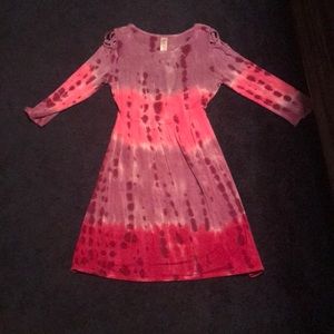 Justice tie-dye dress